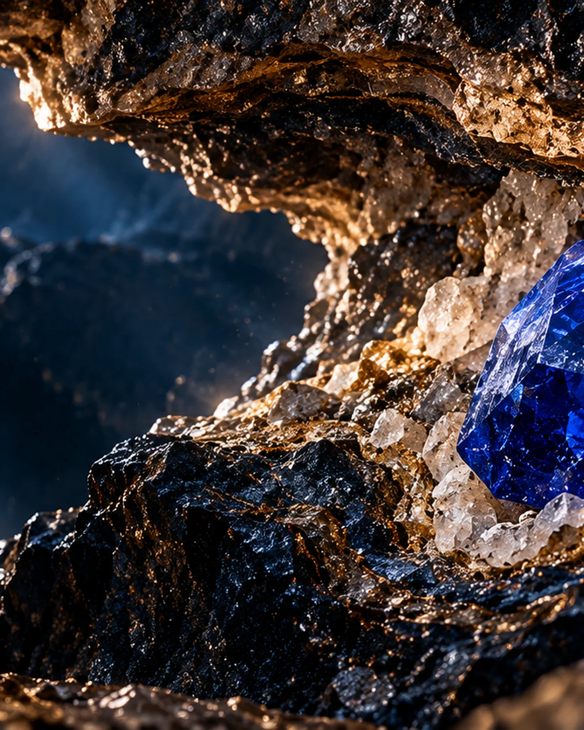 Rare gemstone presented as a fine collector's piece